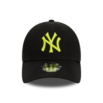 NEW ERA NEW YORK YANKEES YOUTH LEAGUE ESSENTIAL 9FORTY ADJUSTABLE - ΜΑΥΡΟ