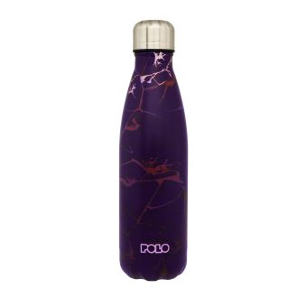 POLO STAINLESS STEEL THERMOS BOTTLE 0.5 L - ΜΩΒ